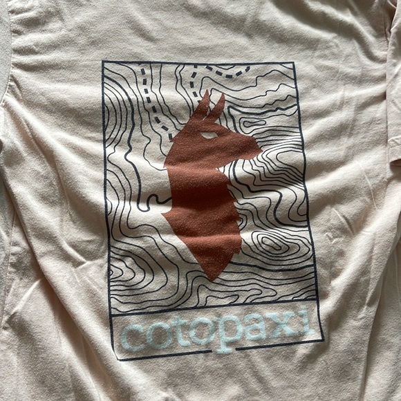 Cotopaxi | Llama Map T Shirt Small Hiking Casual Athleisure Trail Outdoors Light - Picture 3 of 6